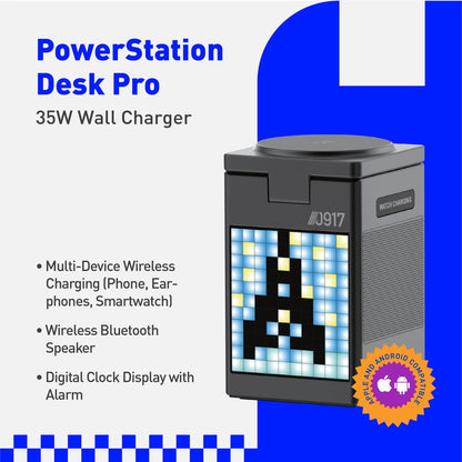 Bluetooth Speaker with Wireless Charger ©