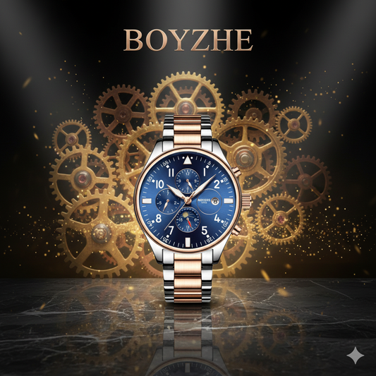 Automatic Mechanical Watch Steel Belt