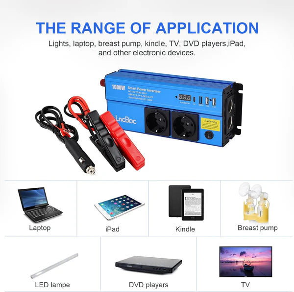 Smart Power Inverter© (Assorted Colour)