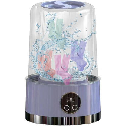 Wireless Charging Mini Washing Machine (Assorted color)