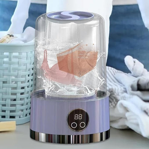 Wireless Charging Mini Washing Machine (Assorted color)